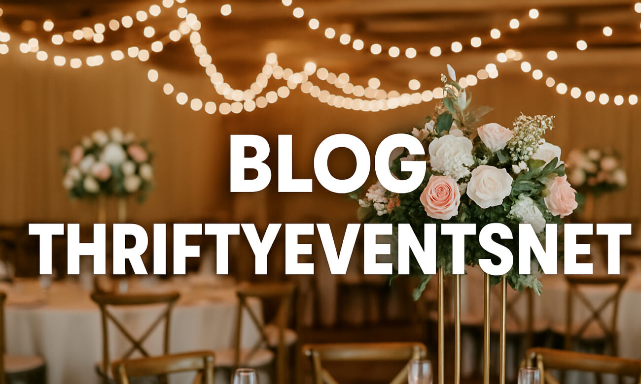 Blog ThriftyEventsNet