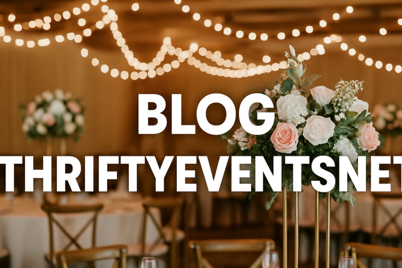 Smart Party Ideas from Blog ThriftyEventsNet: Plan Beautiful Events on a Small Budget
