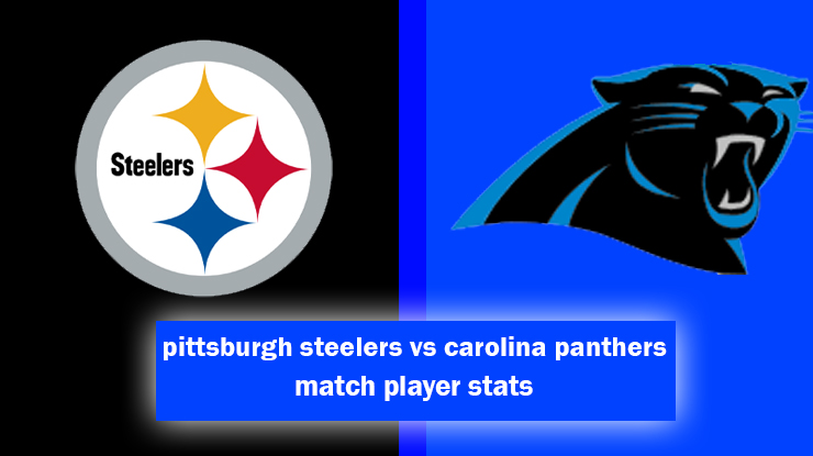 pittsburgh steelers vs carolina panthers match player stats