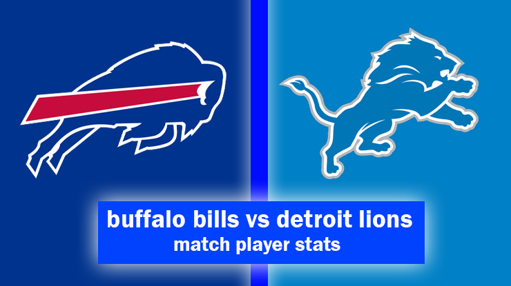 buffalo bills vs detroit lions match player stats